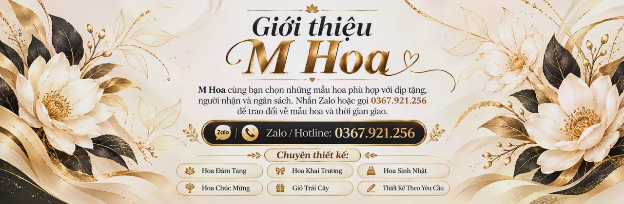 Ảnh bìa Shop hoa tươi Phường Hà Huy Tập Hà Tĩnh - Tư vấn hoa theo từng dịp